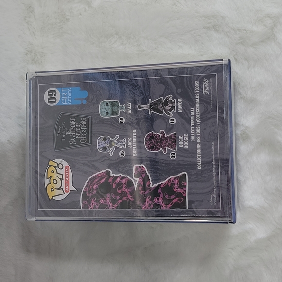 Funko Disney Art Series The Nightmare Before Christmas Oogie Boogie Vinyl Figure - Picture 5 of 5